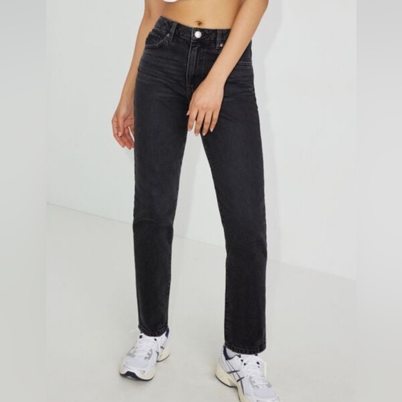 Garage black mom jeans, size 0 - Picture 1 of 7